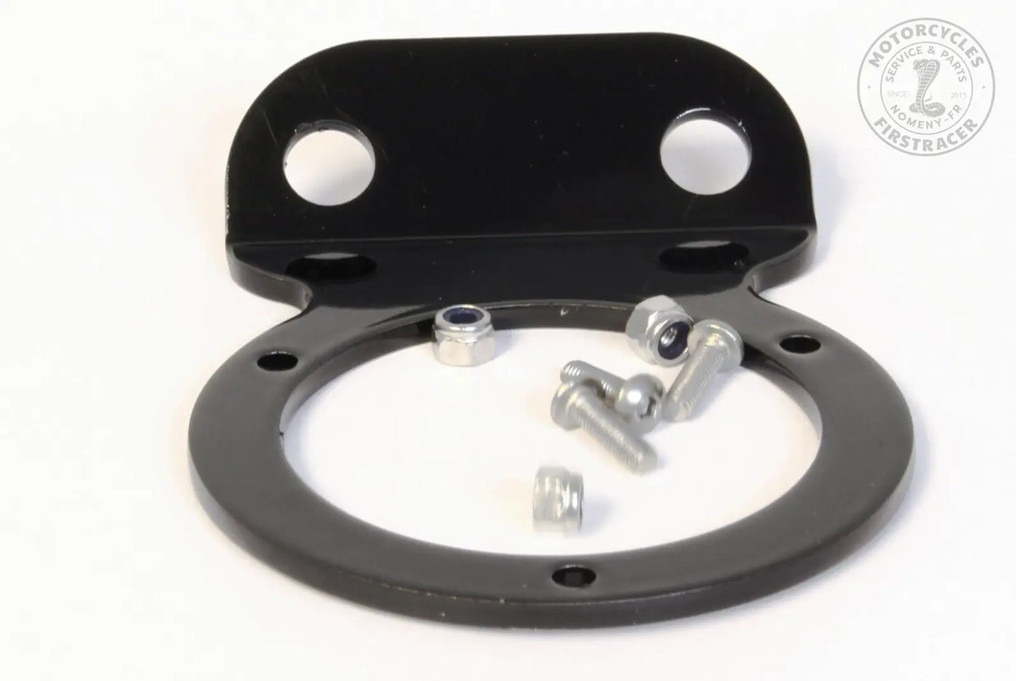 Support de Feu Arrière et Fixations - Finition Noire classic 500 Firstracer
