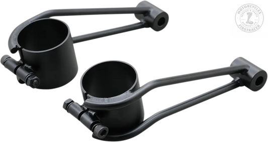 Supports de phare Daytona 41mm noir Firstracer