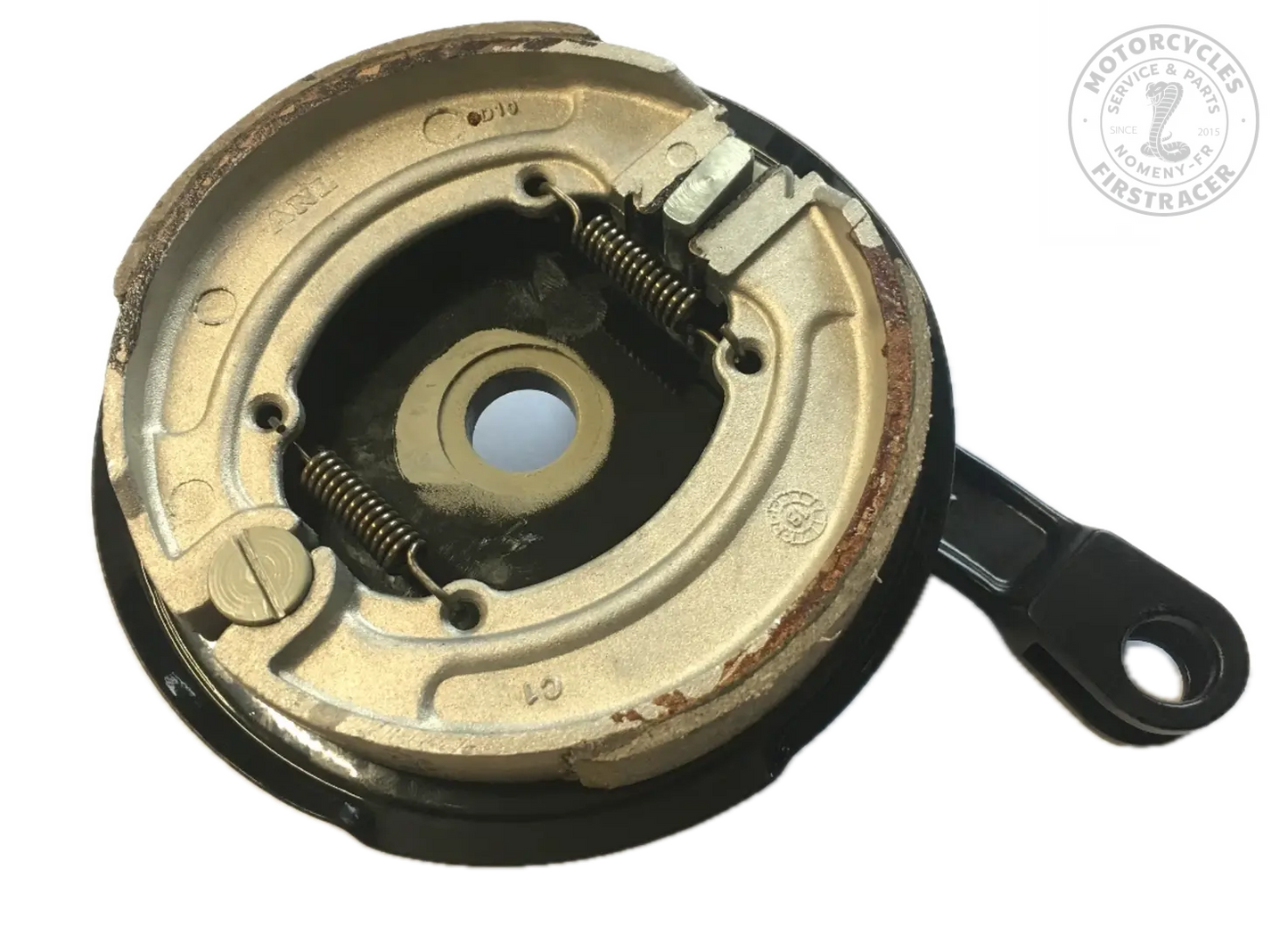 Étrier de frein arrière avec mâchoires et levier - Royal Enfield EFI (2009-2016) Firstracer