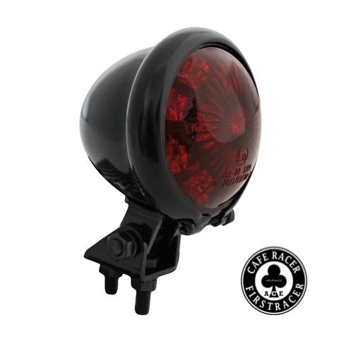 Feu arrière Led Style Bates, noir, lentille rouge