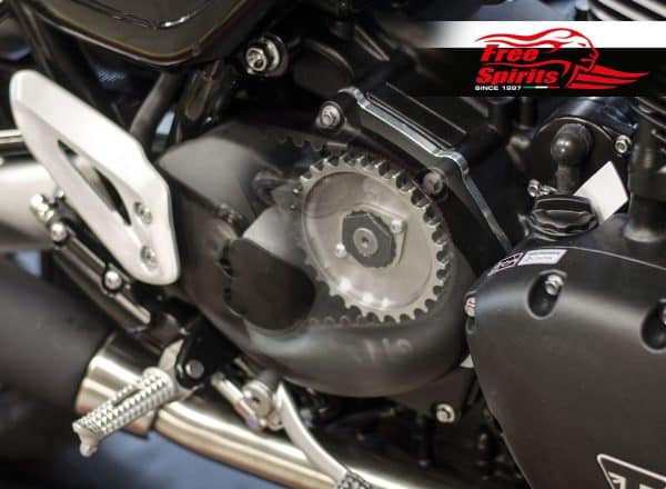 TRANSMISSION PAR COURROIE POUR TRIUMPH SPEED TWIN ET THRUXTON 1200