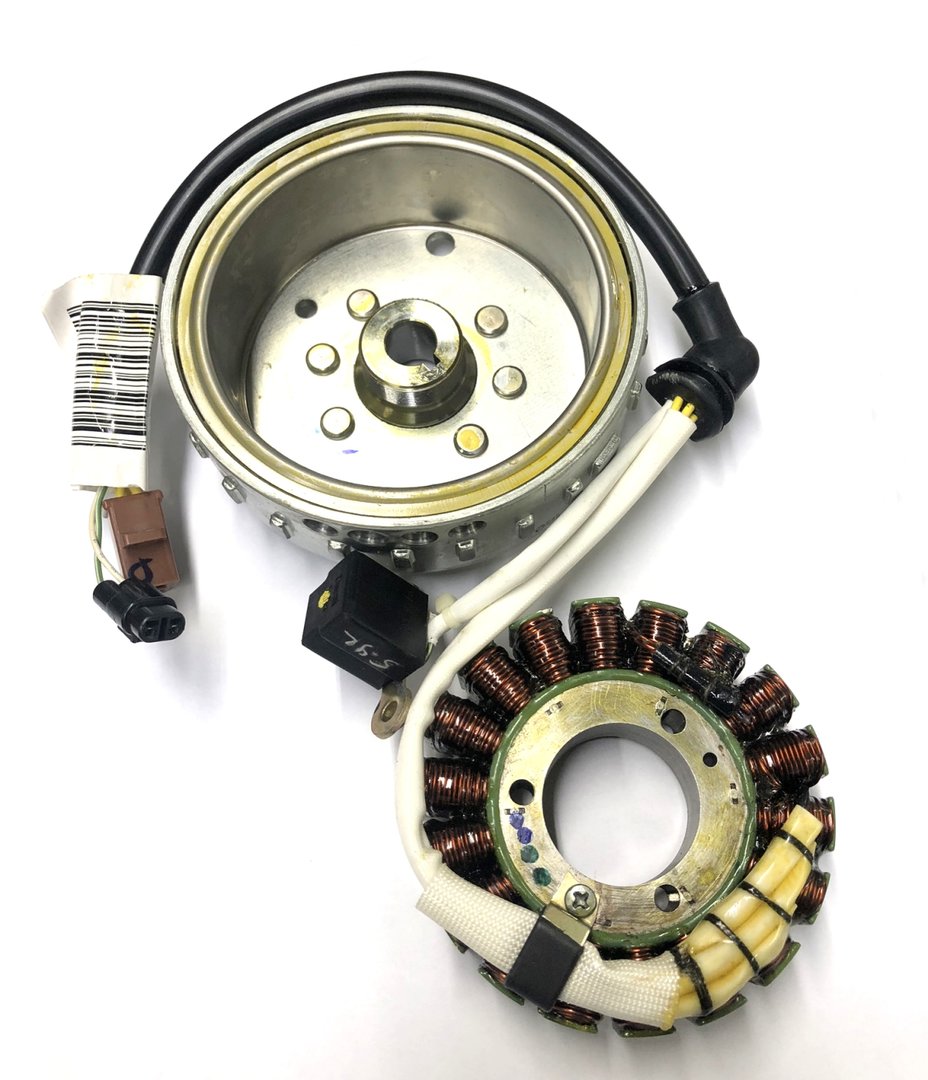 STATOR + VOLANT ALLUMAGE CLASSIC 500 5 mm