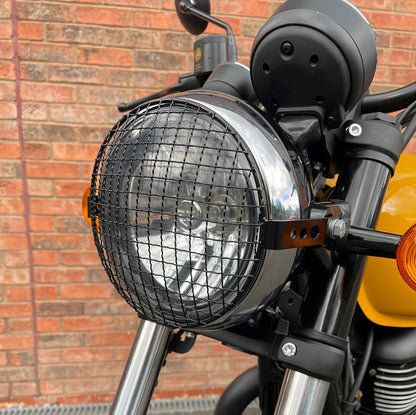 Grille de phare noire Royal Enfield 350 Meteor / Hunter 350