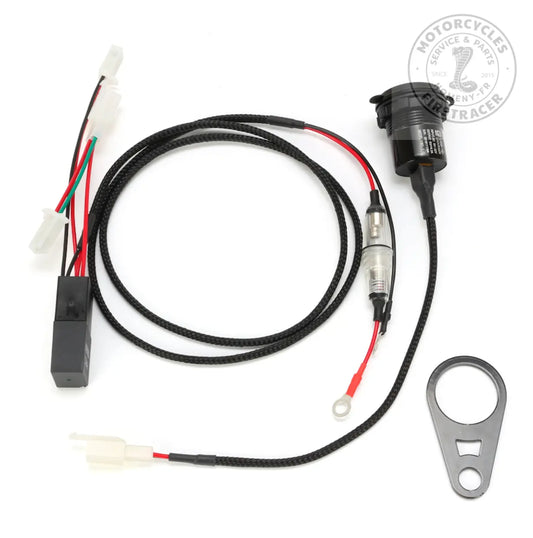 Adaptateur USB double avec support et faisceau plug and play Firstracer