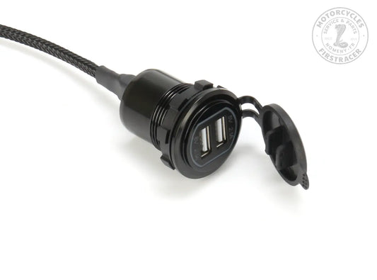 Adaptateur USB double avec support et faisceau plug and play Firstracer