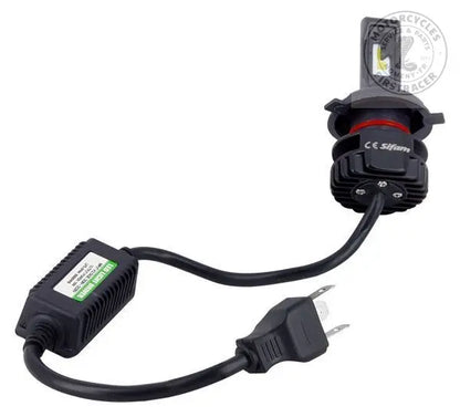 Ampoule H4 LED + Ballast Code et Code/Phare 16W - 2200 Lumens Firstracer