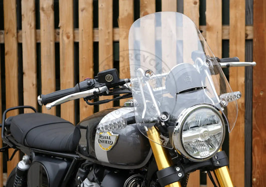 BULLE TOURING TRANSPARENTE AVEC KIT DE FIXATION – BEAR 650 Firstracer