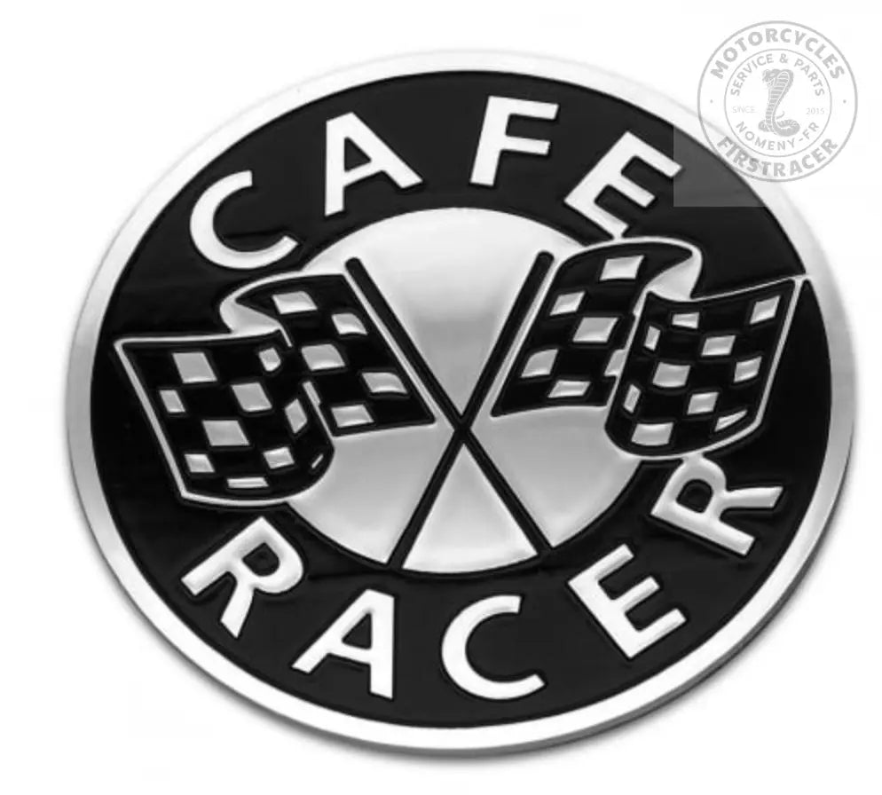 Badge Aluminium CNC Café-Racer - 8 cm Firstracer