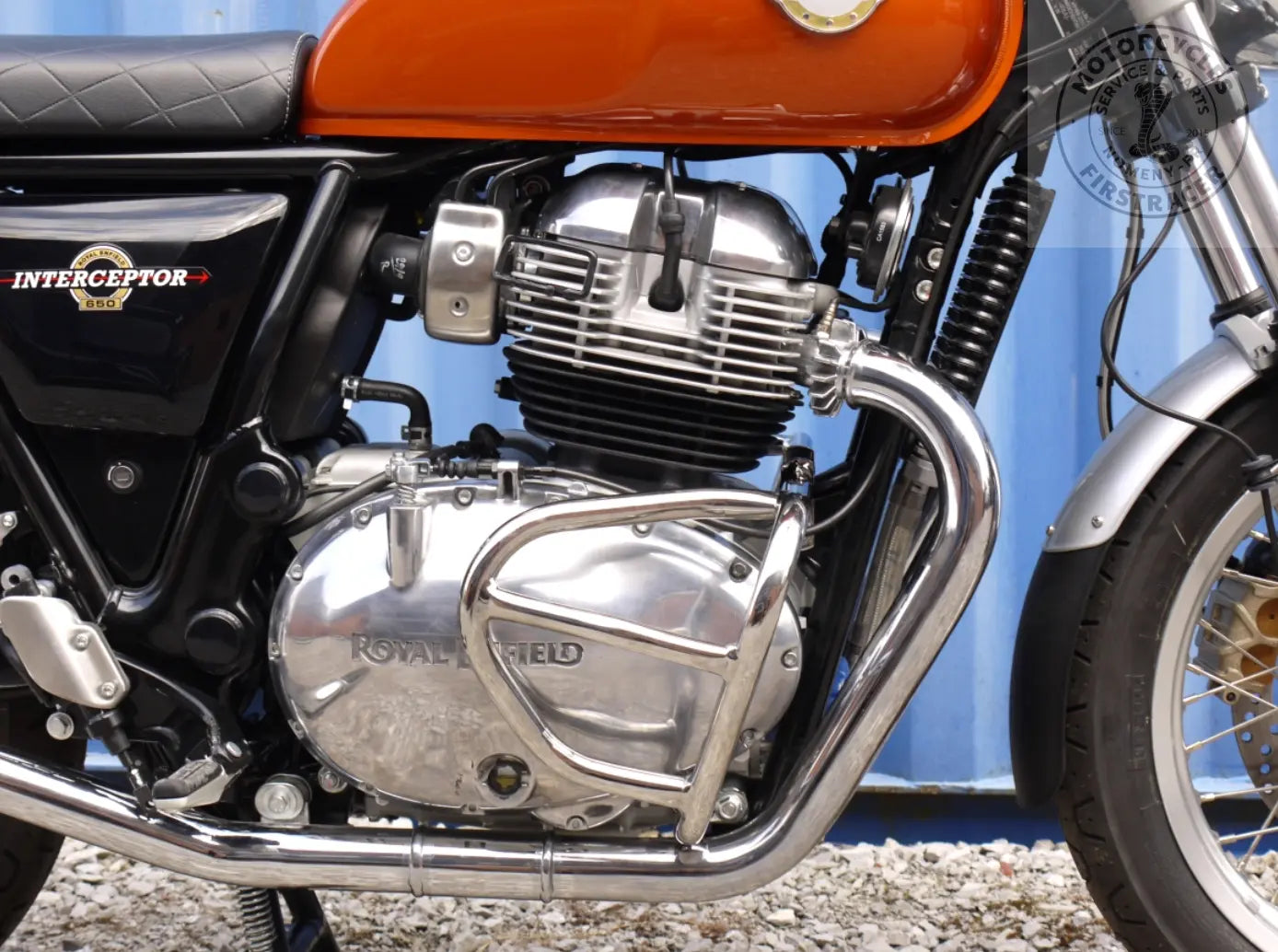 Barres de protection moteur – Triple – Chrome – Interceptor 650 / Continental GT 650 Firstracer