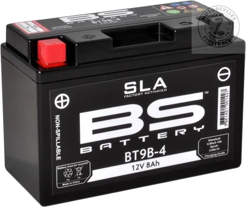 Batterie BS BT9B-4 activée usine Bonneville /Thruxton /Scrambler Firstracer