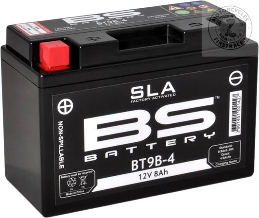 Batterie BS BT9B-4 activée usine Bonneville /Thruxton /Scrambler Firstracer