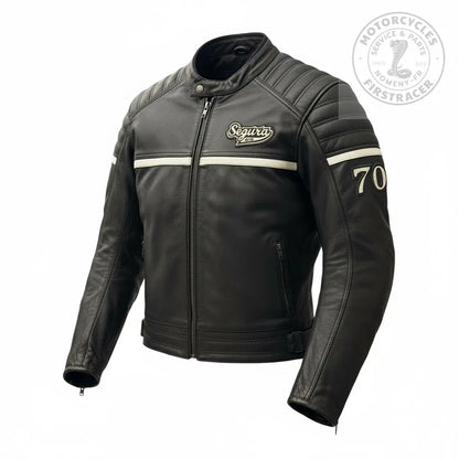 Blouson Segura TWIN – Noir 1970 Firstracer