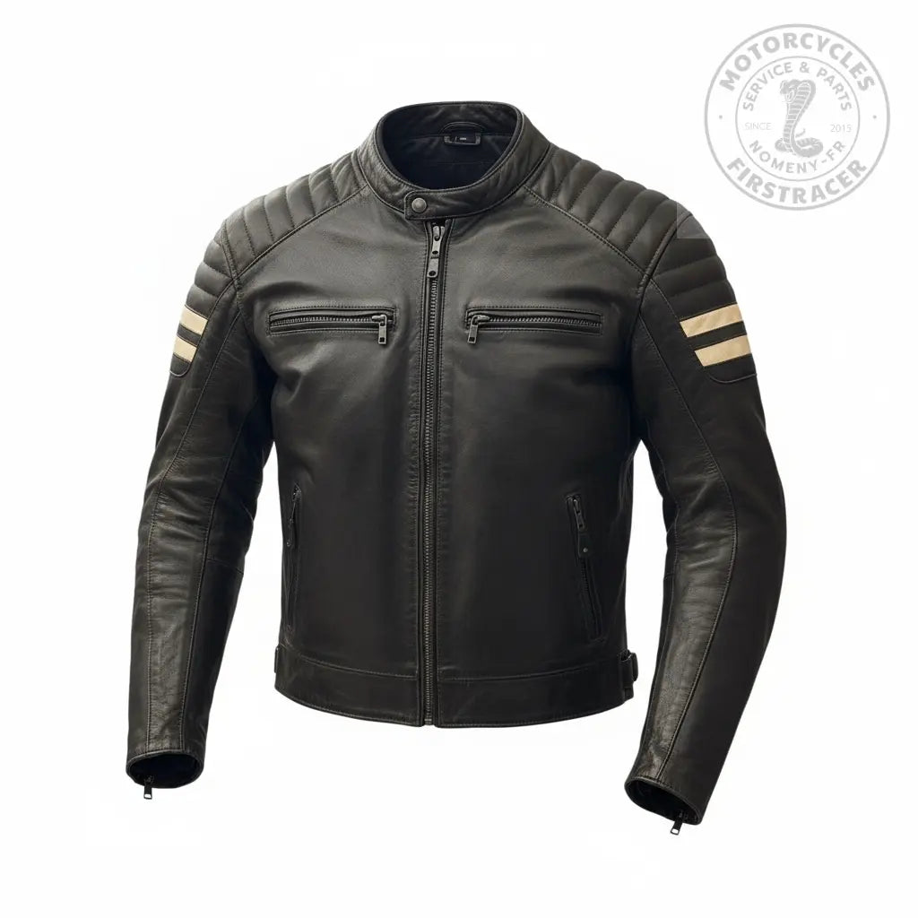Blouson Segura Vintage Power 70 – Marron Foncé Firstracer