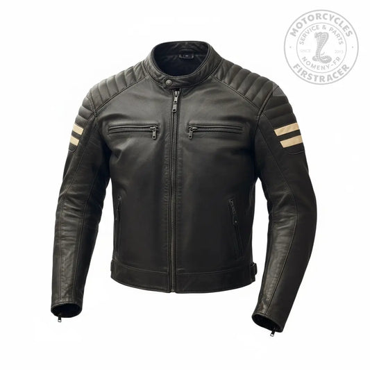 Blouson Segura Vintage Power 70 – Marron Foncé Firstracer