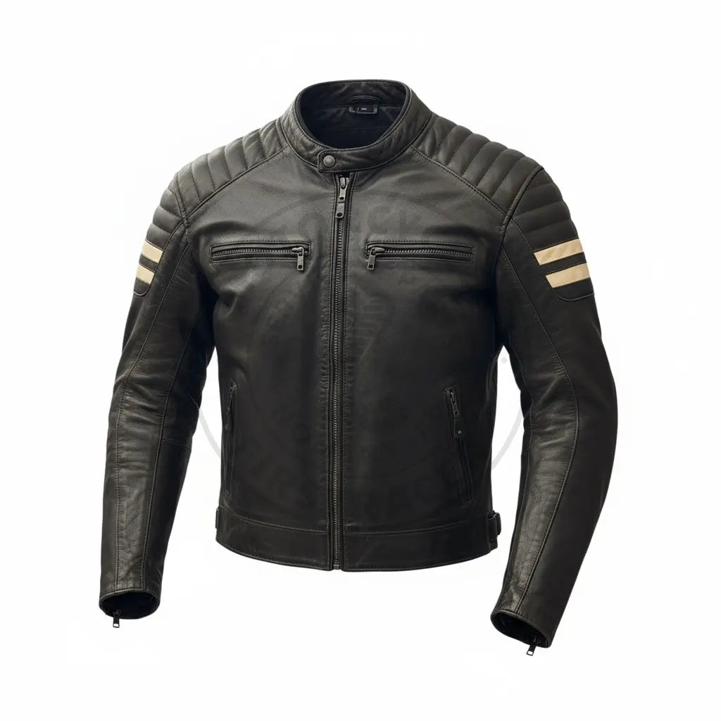 Blouson Segura Vintage Power 70 – Marron Foncé Firstracer