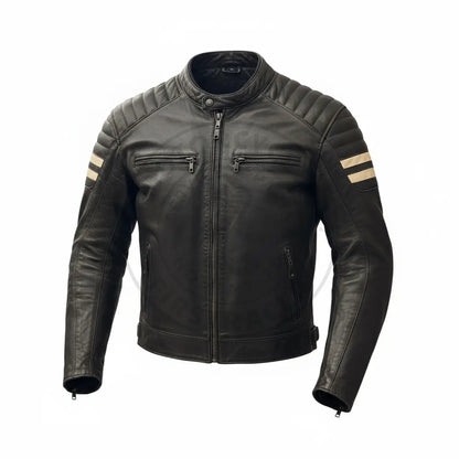 Blouson Segura Vintage Power 70 – Marron Foncé Firstracer