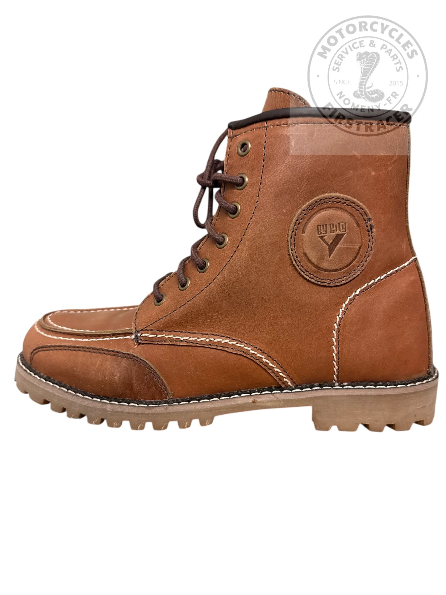 Bottes moto — By City Boot Country Brown&nbsp; Firstracer