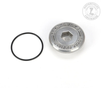 Bouchon d'Inspection Carter Gauche Royal Enfield Interceptor 650 / Meteor 350 Firstracer