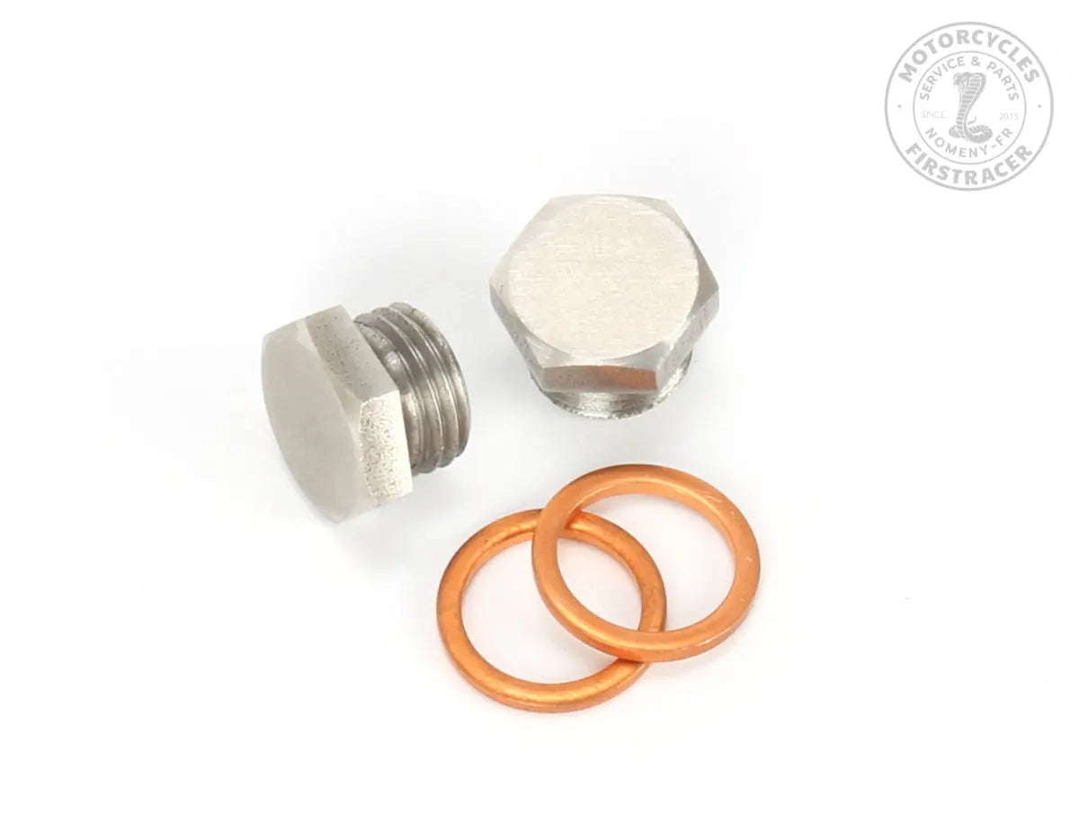 Bouchons suppression sondes lambdas Royal Enfield 650 Twins Firstracer