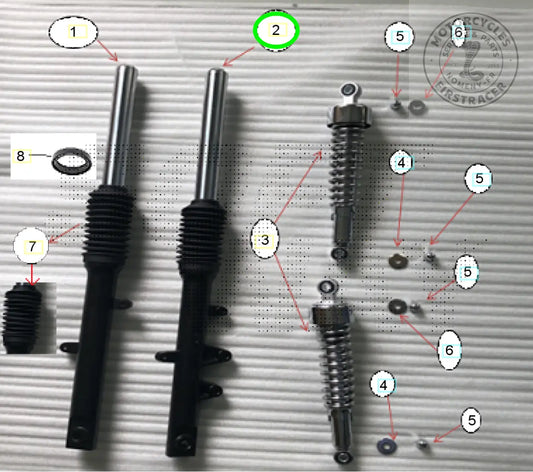 Bras de fourche Droit – Orcal Astor Euro III / IV / V1110700-009000 (Copie) Firstracer