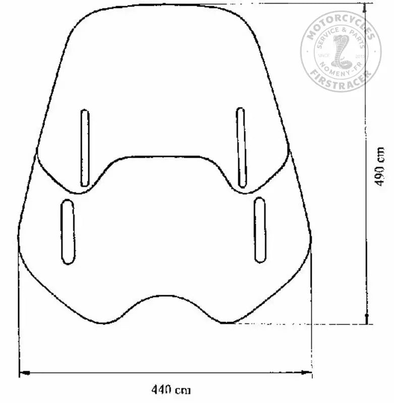 Bulle MRA Varioscreen – Side-car Ural + kit fixation guidon Firstracer