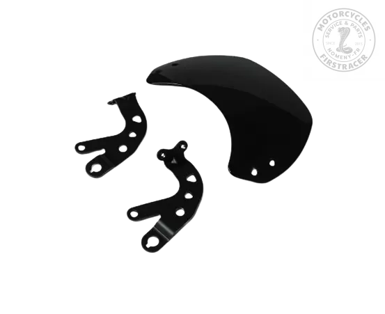 Bulle saute vent Café Racer noir Royal Enfield Interceptor 650 Firstracer