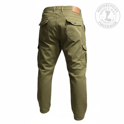 By City – Pantalon Docks Man Green Firstracer