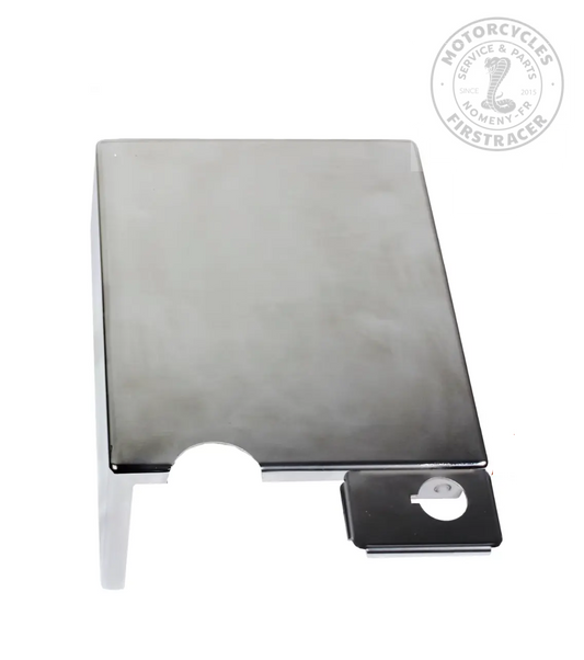 Cache batterie inox Royal Enfield Classic 500 Firstracer