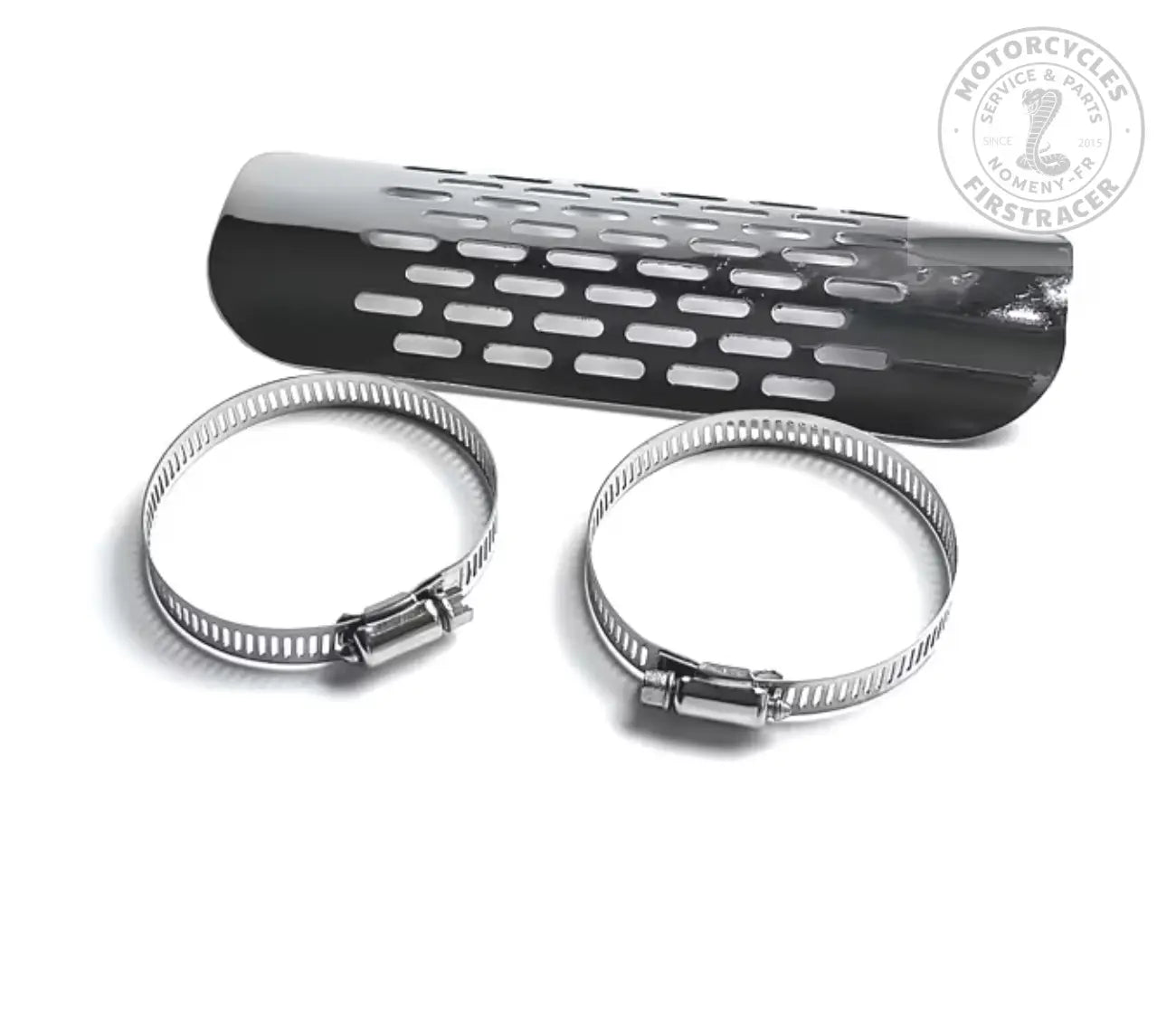 Cache thermique avec clips (185 mm x 70 mm) – Chrome Firstracer