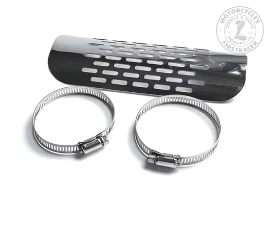 Cache thermique avec clips (185 mm x 70 mm) – Chrome Firstracer