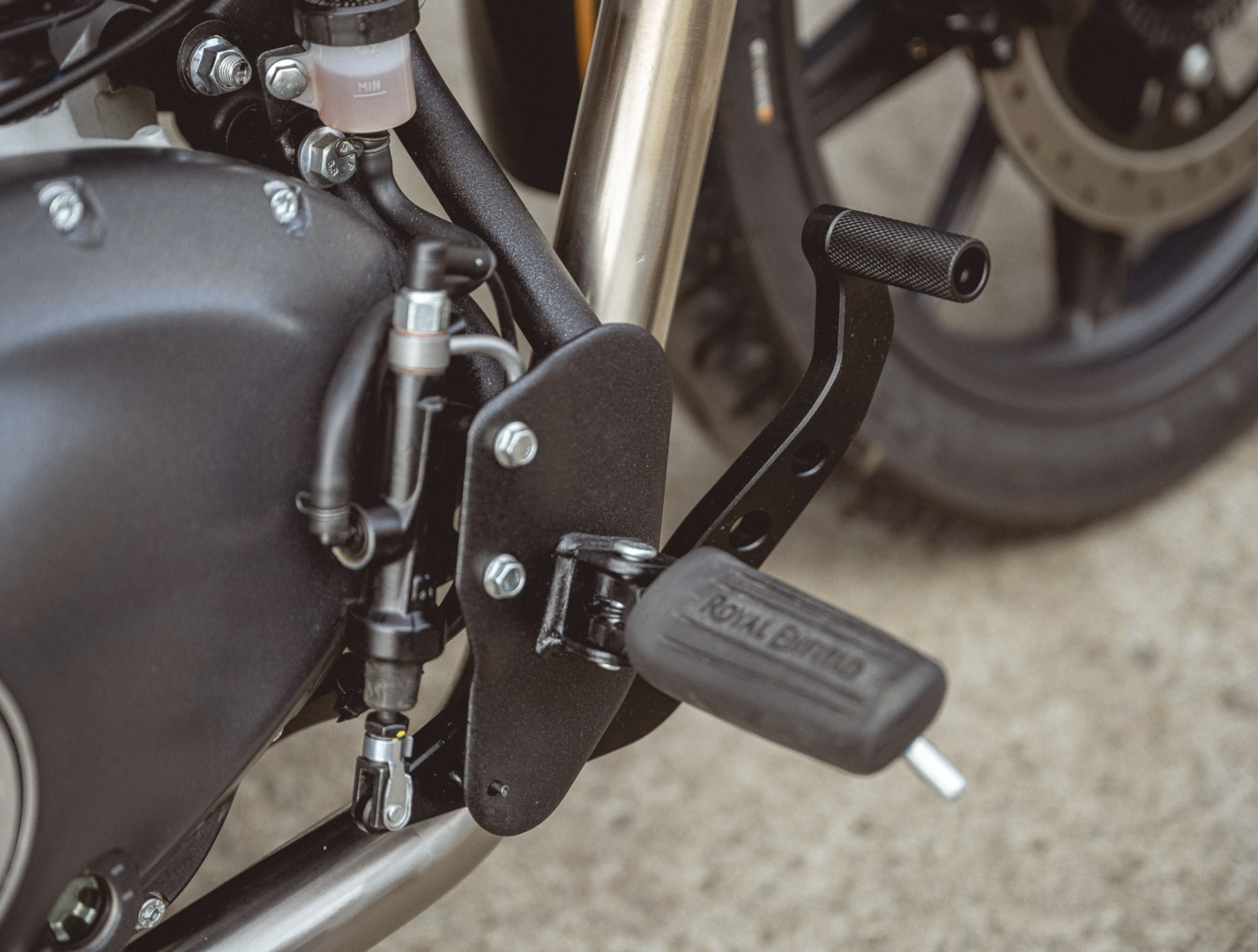 Pédale de frein aluminium Royal Enfield Super Meteor 650