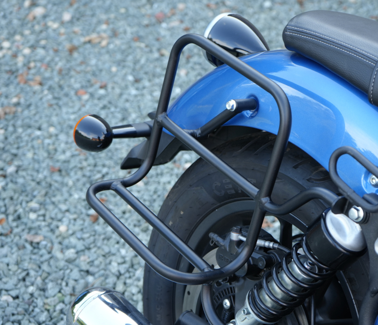 Supports de Sacoches Latérales – Royal Enfield Super Meteor 650 Firstracer