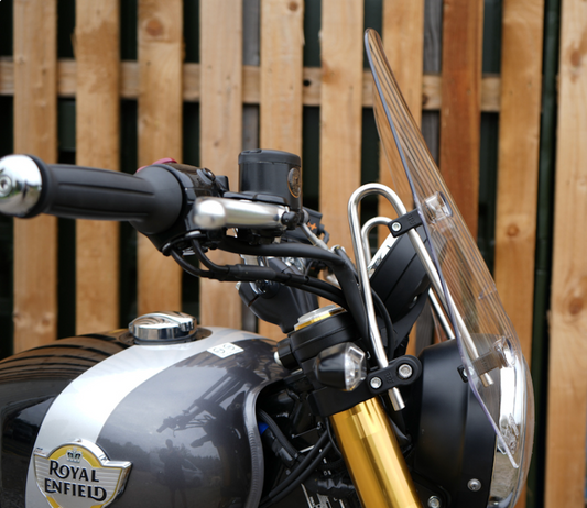 BULLE TOURING TRANSPARENTE AVEC KIT DE FIXATION – BEAR 650