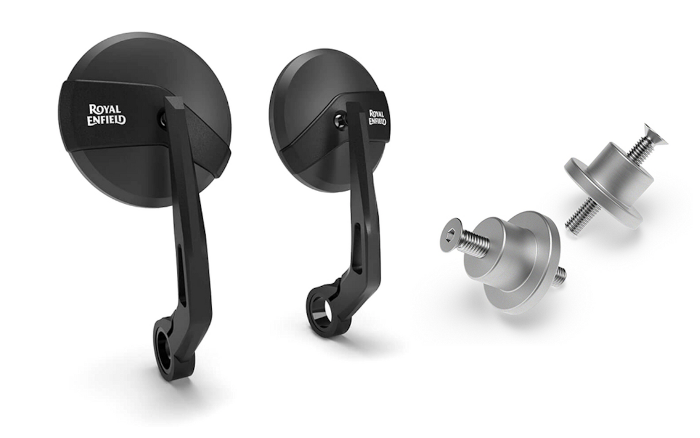 RÉTROVISEURS EMBOUTS DE GUIDON ROYAL ENFIELD – KIT COMPLET – BEAR 650