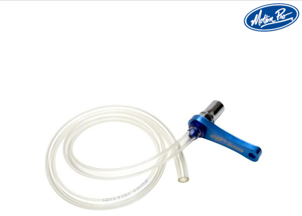Mini purgeur de frein MOTION PRO 8 mm avec clapet anti-retour et durite intégrée