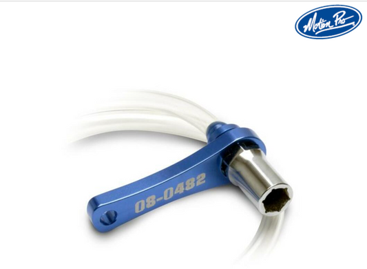 Mini purgeur de frein MOTION PRO 8 mm avec clapet anti-retour et durite intégrée