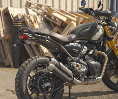 Support de plaque arrière – Triumph Speed 400 / Scrambler 400 X Firstracer