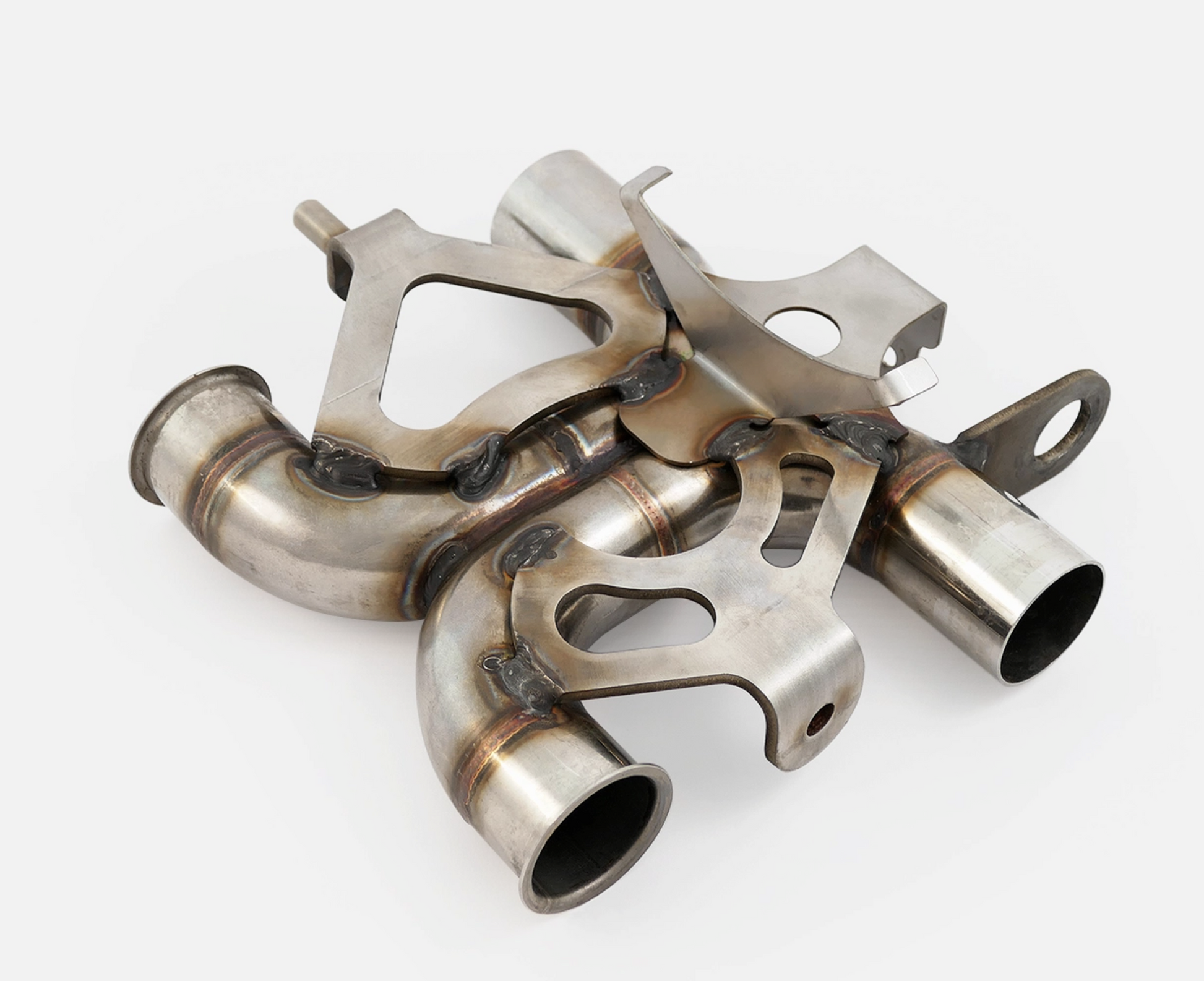 X-Pipe décatalysé inox (De-CAT) – Triumph Bonneville Firstracer