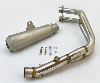 Ligne Echappement complète 2-en-1 inox – Yamaha MT-07 / FZ-07 / Tracer 700 Firstracer