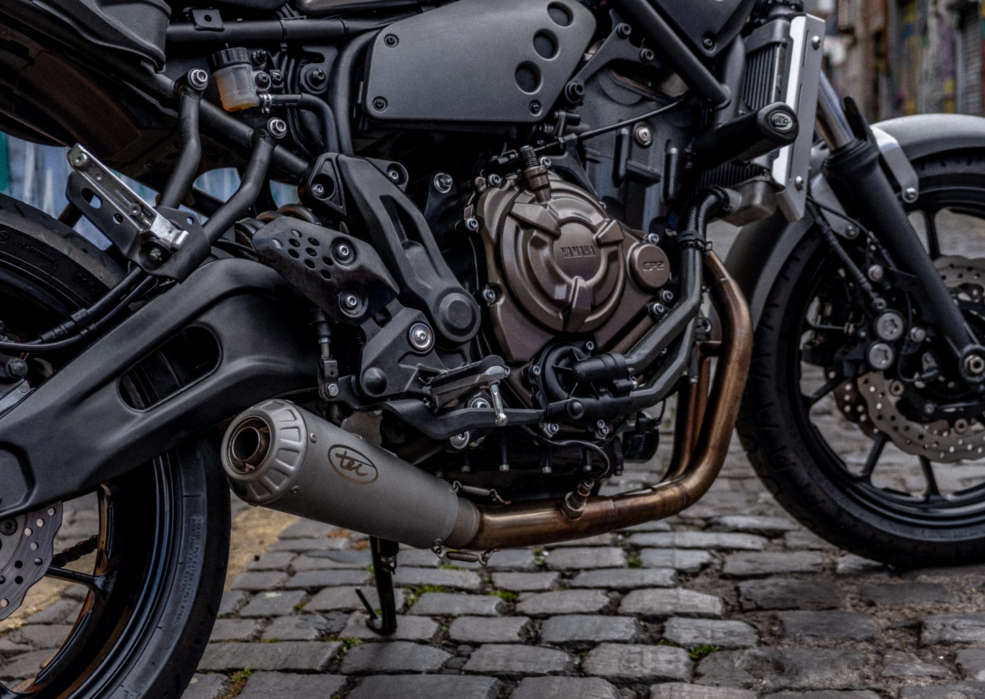 Ligne Echappement complète 2-en-1 inox – Yamaha MT-07 / FZ-07 / Tracer 700 Firstracer