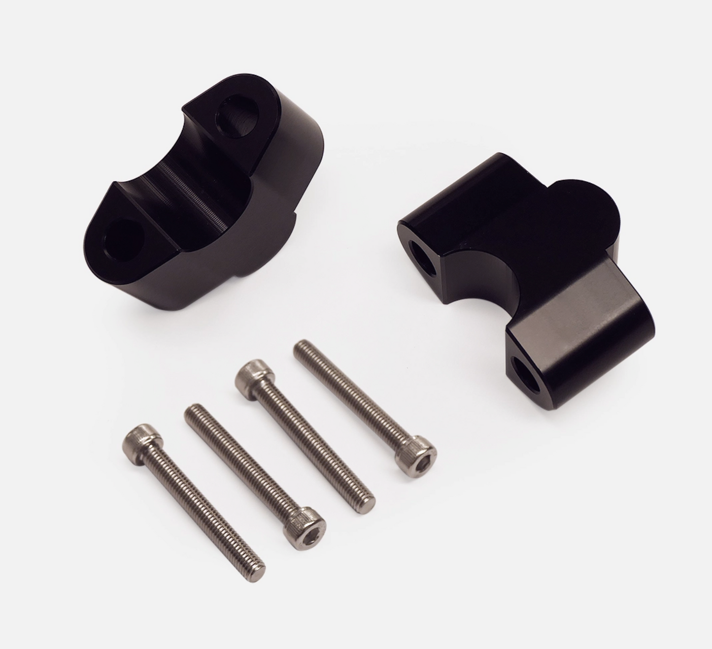 Rehausses de guidon TEC CNC aluminium 30 mm – Royal Enfield Bear 650 Firstracer