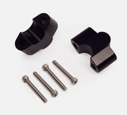 Rehausses de guidon TEC CNC aluminium 30 mm – Royal Enfield Bear 650 Firstracer