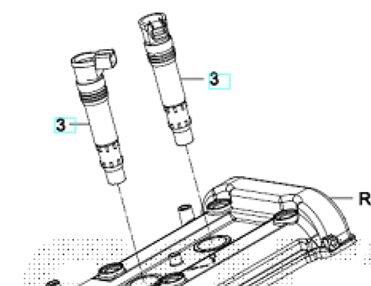 Bobine d’allumage origine ChangJiang 650 Firstracer