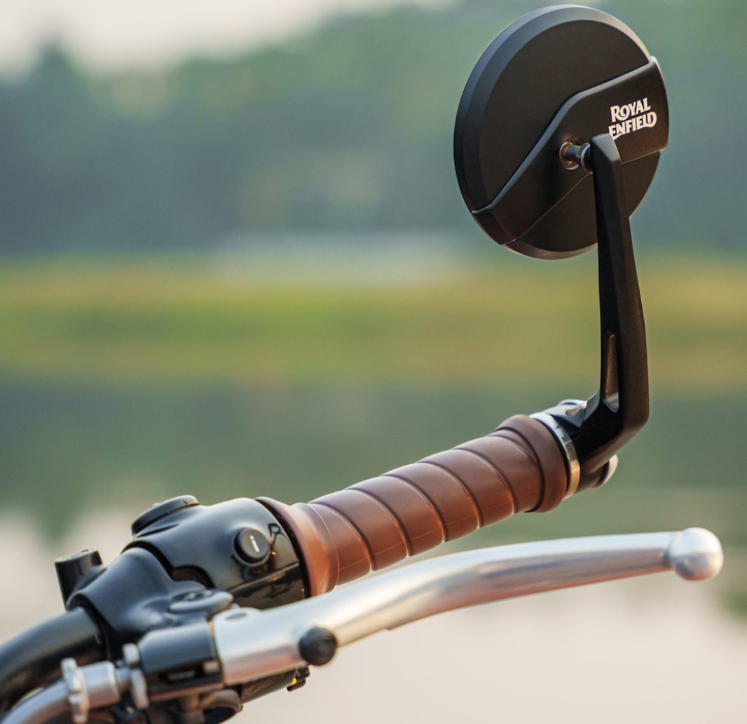 POIGNÉES DE GUIDON MARRON ROYAL ENFIELD Firstracer