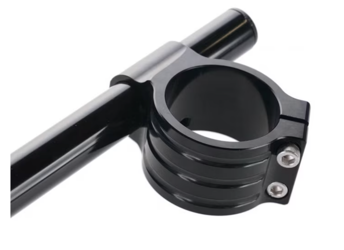 Demi-guidons noirs Ø41 mm pour Royal Enfield Continental GT 535 &amp; 650 (la paire) Firstracer