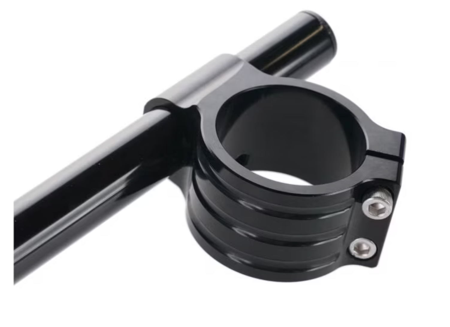 Demi-guidons noirs Ø41 mm pour Royal Enfield Continental GT 535 &amp; 650 (la paire) Firstracer