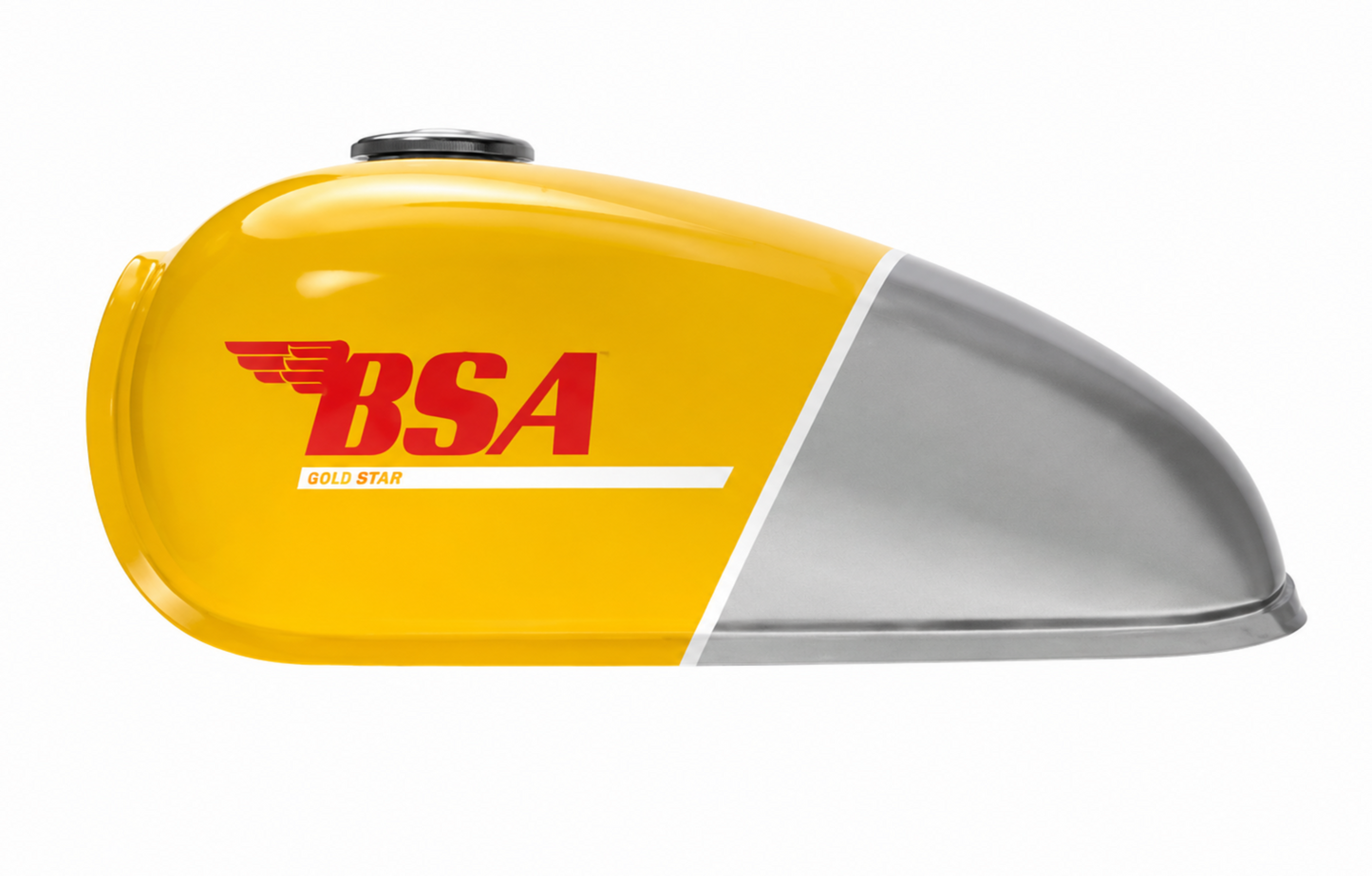 Réservoir de carburant Thunder Grey Gloss pour BSA 650 Scrambler Firstracer