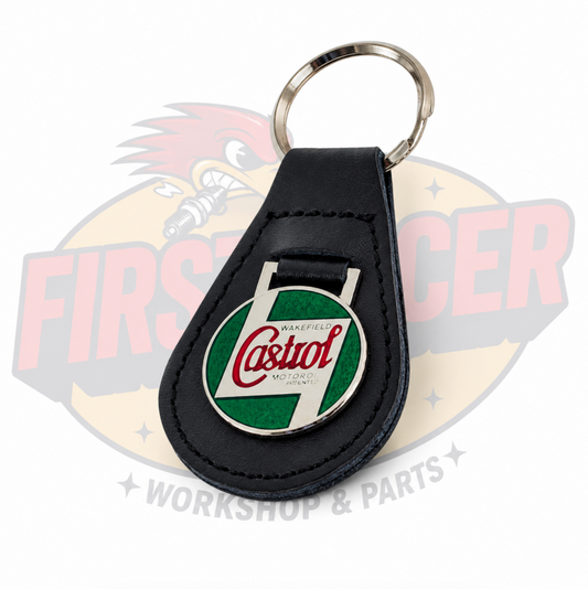 Porte-clés vintage CASTROL Firstracer