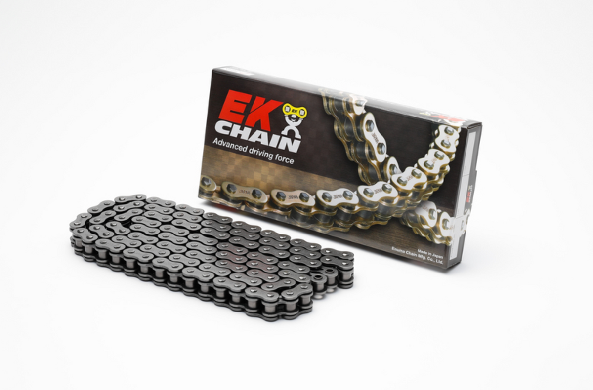 Chaîne de transmission EK CHAIN 525 SRX2 – 112 maillons – Royal Enfield Himalayan 411 Firstracer
