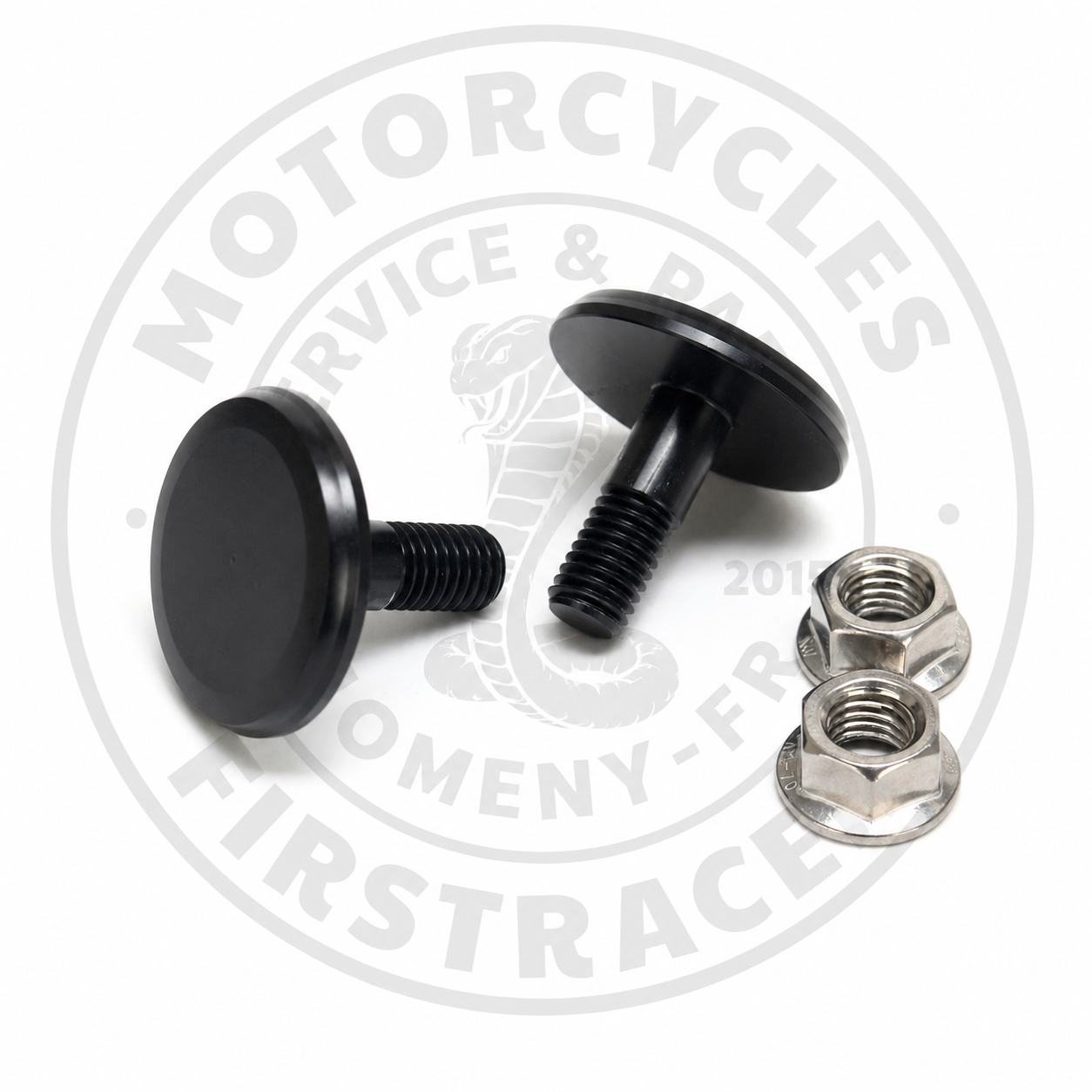 KIT D’OBTURATION NOIR POUR REPOSE-PIEDS PASSAGER – METEOR 350 &amp; CLASSIC REBORN 350 Firstracer